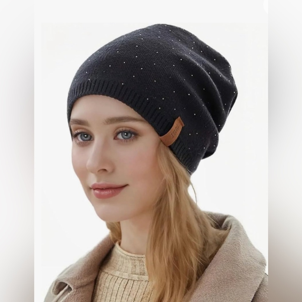 Black Winter Beanie